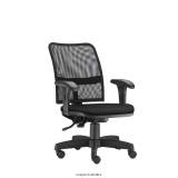 cadeira para escritório com braço regulável valor Taboão da Serra
