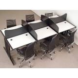 mesas para escritório de contabilidade Parque Peruche