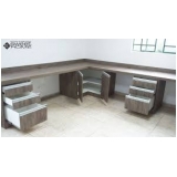 móveis de madeira para escritório valor Itapevi