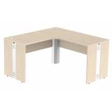 mesa para escritório de madeira Jockey Club